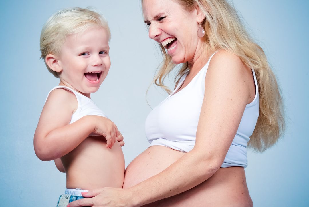 Zwangerschaps- baby of kids fotoshoot + 30x40 afdruk