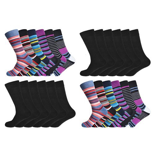 Set van 24 paar sokken